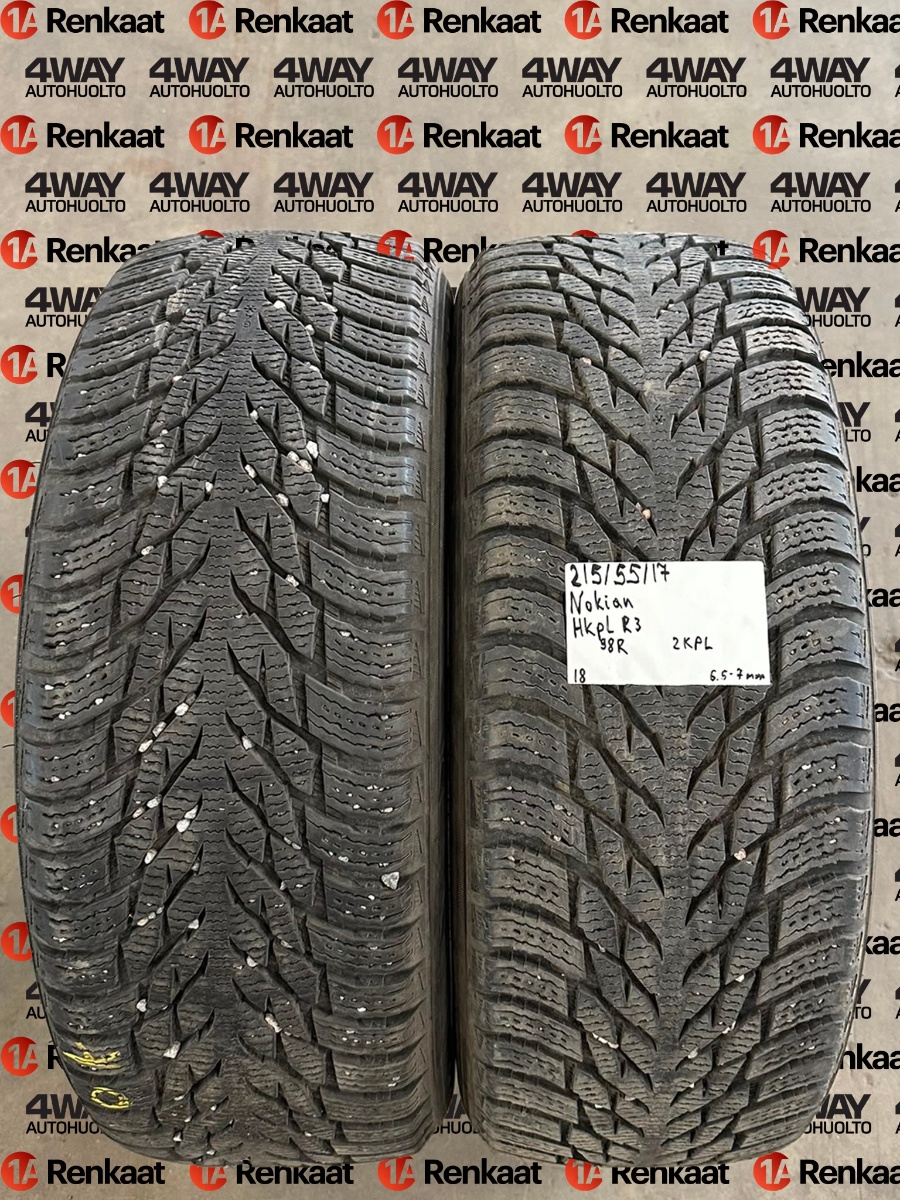 lamellrehv Nokian Hakkapeliitta R3